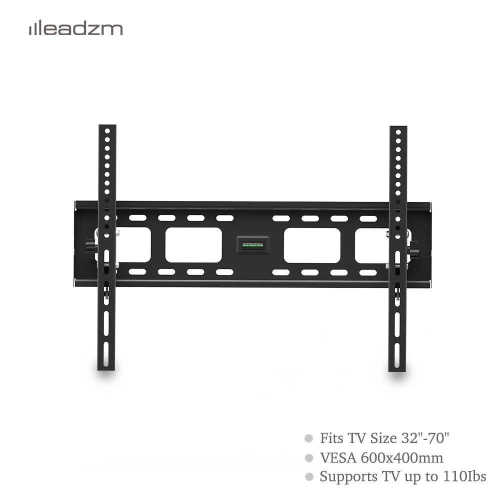 TMW600 32-70" Flat Tilting TV Wall Mount with Spirit Level